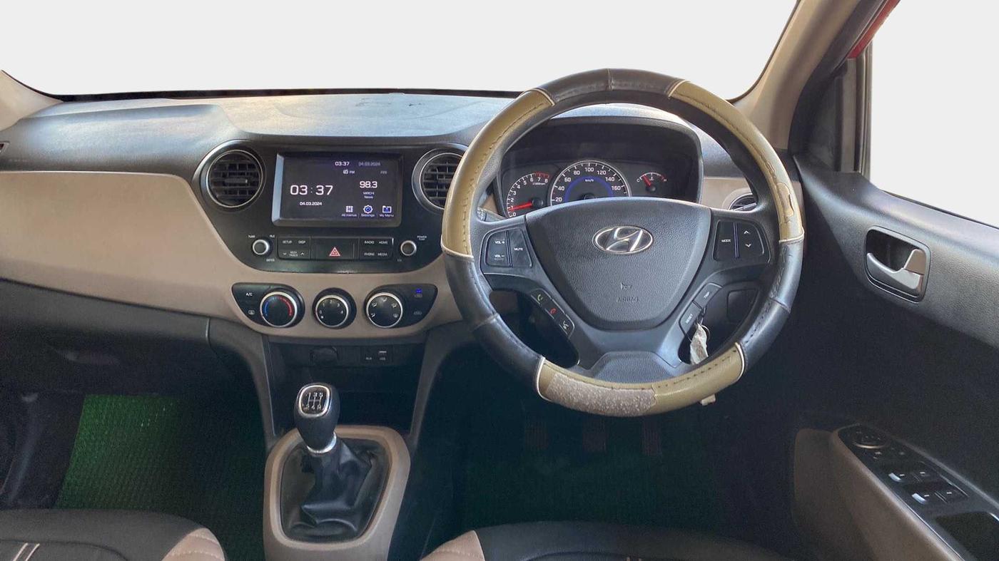 2017 Hyundai Grand i10 SPORTZ (O) 1.2 KAPPA VTVT, Petrol, Manual, 23,988 km, Air Conditioner