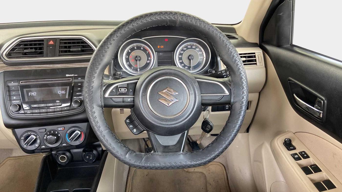 2021 Maruti Dzire VXI, Petrol, Manual, 30,282 km, Steering Wheel Close Up