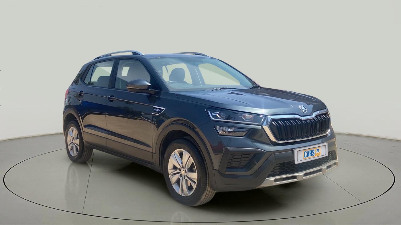 2022 Skoda KUSHAQ AMBITION 1.0L TSI AT, Petrol, Automatic, 4,471 km, SRP