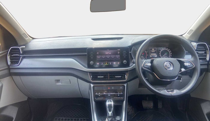 2022 Skoda KUSHAQ AMBITION 1.0L TSI AT, Petrol, Automatic, 4,471 km, Dashboard