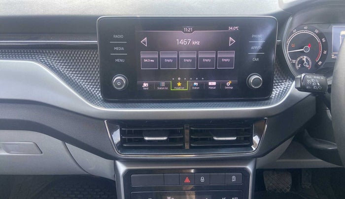 2022 Skoda KUSHAQ AMBITION 1.0L TSI AT, Petrol, Automatic, 4,471 km, Air Conditioner