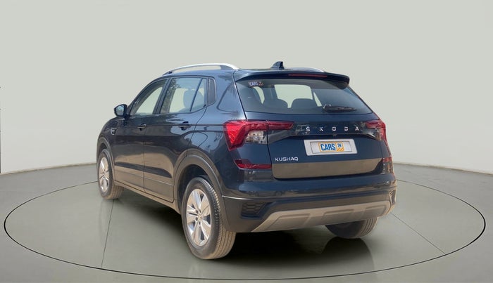 2022 Skoda KUSHAQ AMBITION 1.0L TSI AT, Petrol, Automatic, 4,471 km, Left Back Diagonal