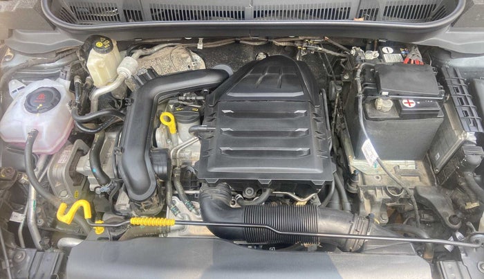 2022 Skoda KUSHAQ AMBITION 1.0L TSI AT, Petrol, Automatic, 4,471 km, Open Bonet