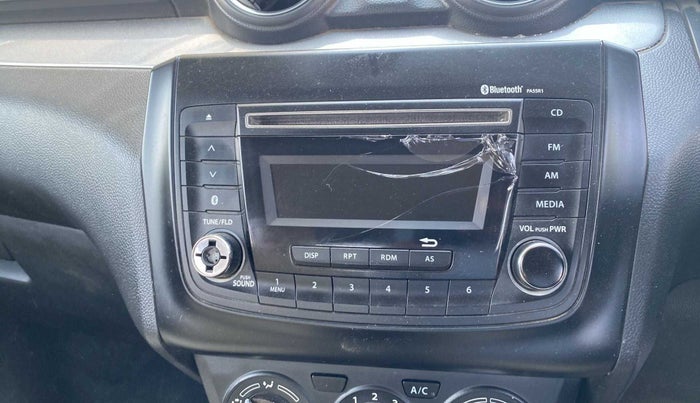 2018 Maruti Swift VXI, Petrol, Manual, 85,364 km, Infotainment system - Display is damaged
