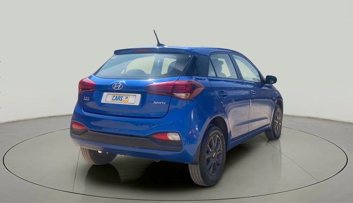 2019 Hyundai Elite i20 SPORTZ PLUS  1.2 CVT, Petrol, Automatic, 9,219 km, Right Back Diagonal