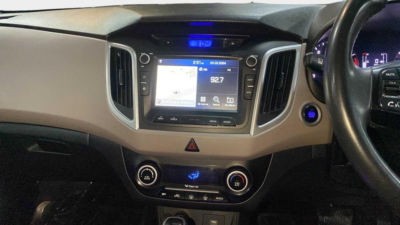 2018 Hyundai Creta SX AT 1.6 DIESEL, Diesel, Automatic, 89,279 km, Air Conditioner