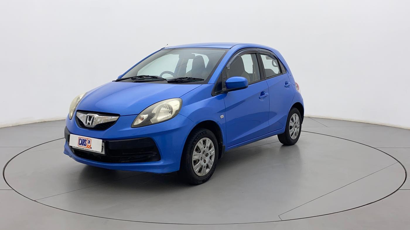 2014 Honda Brio S MT, Petrol, Manual, 74,714 km, Left Front Diagonal