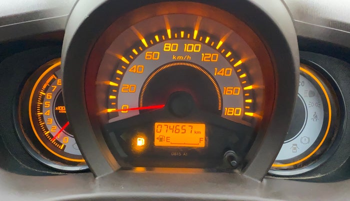 2014 Honda Brio S MT, Petrol, Manual, 74,714 km, Odometer Image