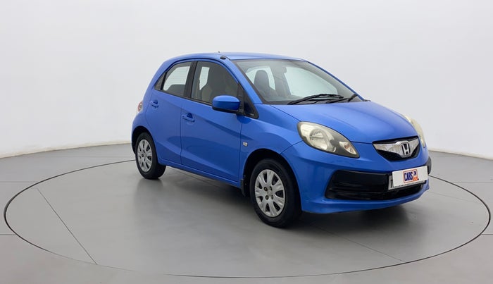 2014 Honda Brio S MT, Petrol, Manual, 74,714 km, Right Front Diagonal