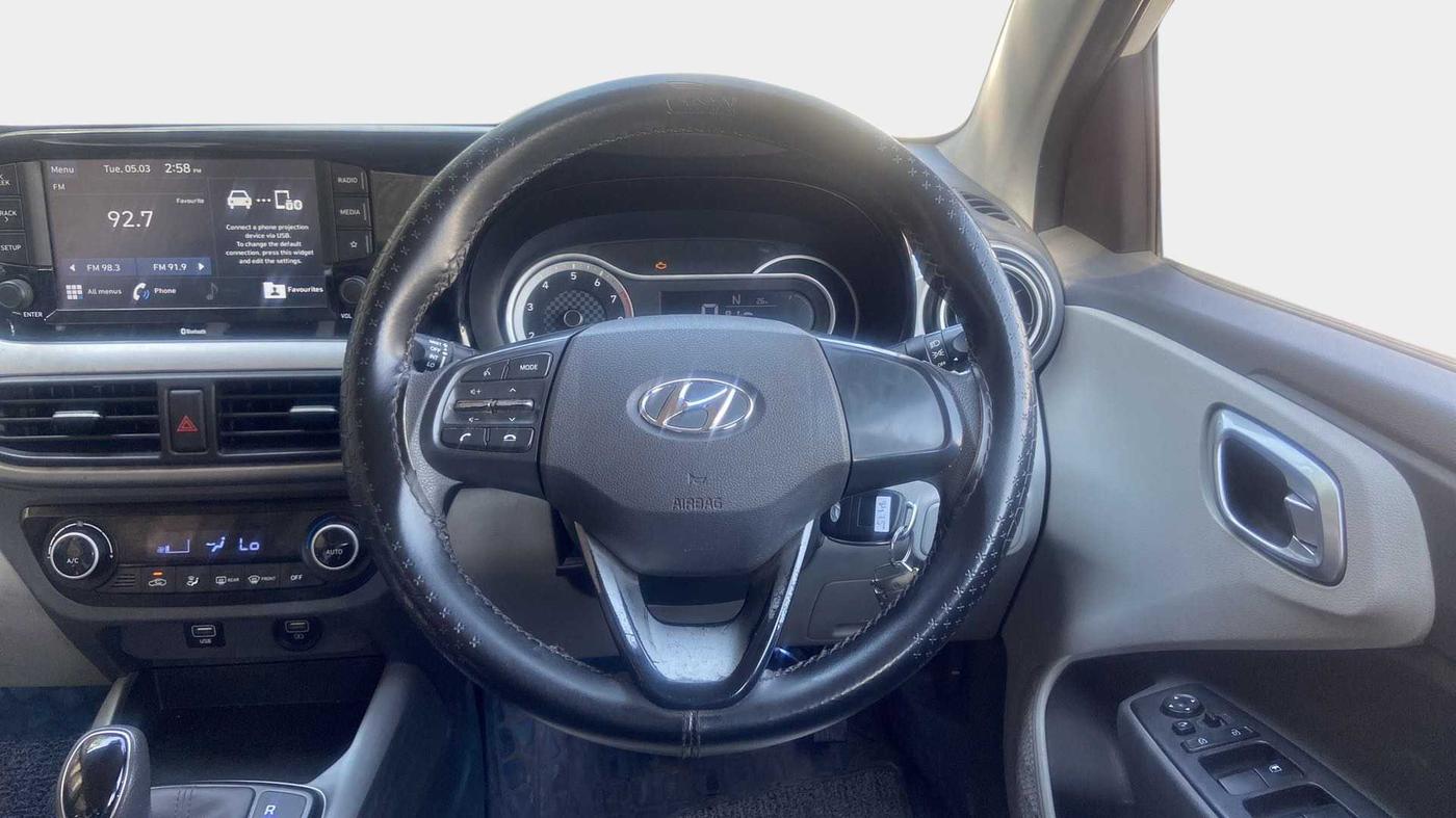 2019 Hyundai GRAND I10 NIOS SPORTZ AMT 1.2 KAPPA VTVT, Petrol, Automatic, 70,912 km, Steering Wheel Close Up