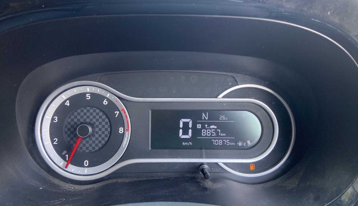 2019 Hyundai GRAND I10 NIOS SPORTZ AMT 1.2 KAPPA VTVT, Petrol, Automatic, 70,912 km, Odometer Image