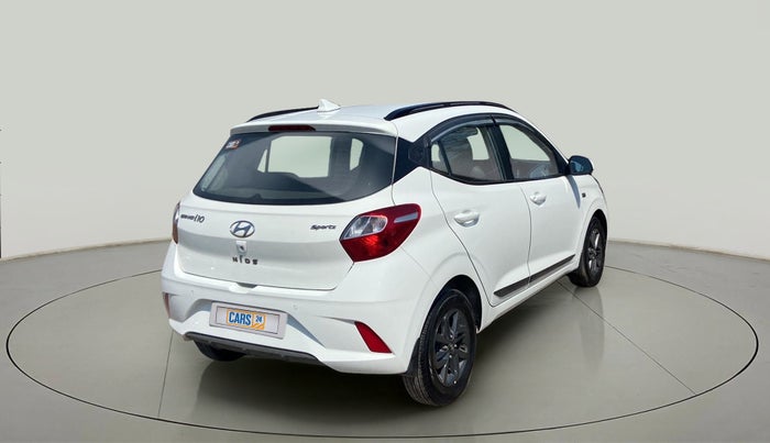 2019 Hyundai GRAND I10 NIOS SPORTZ AMT 1.2 KAPPA VTVT, Petrol, Automatic, 70,912 km, Right Back Diagonal