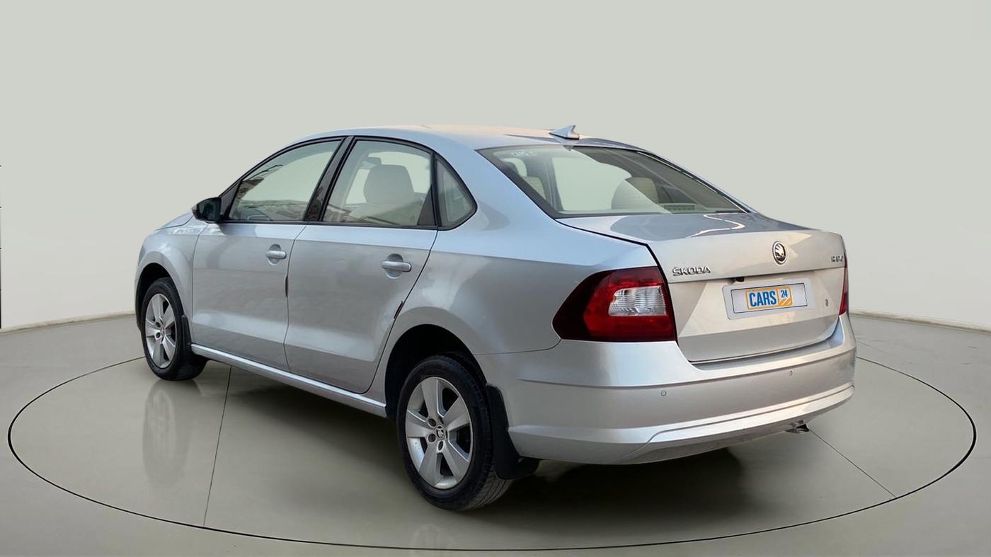 2019 Skoda Rapid AMBITION 1.6 MPI MT, Petrol, Manual, 22,633 km, Left Back Diagonal