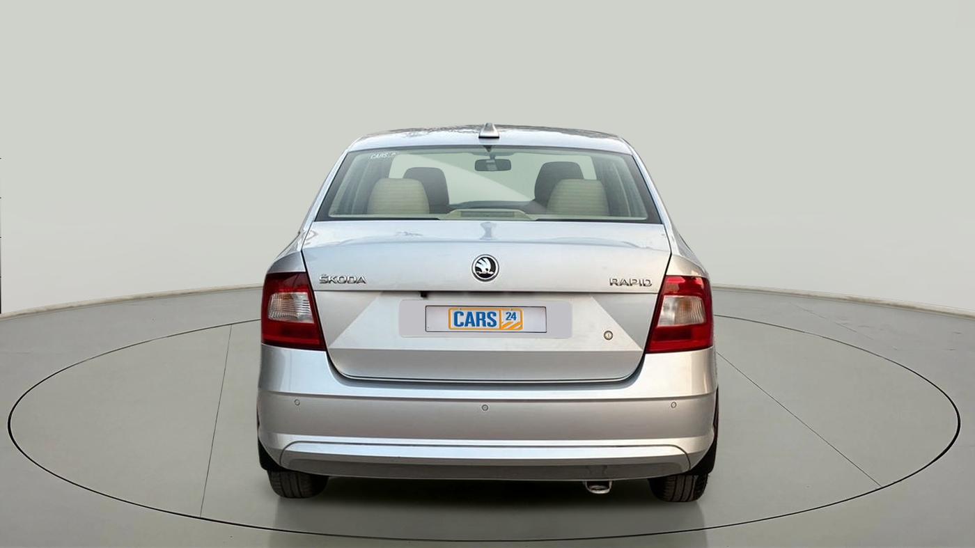 2019 Skoda Rapid AMBITION 1.6 MPI MT, Petrol, Manual, 22,633 km, Back/Rear
