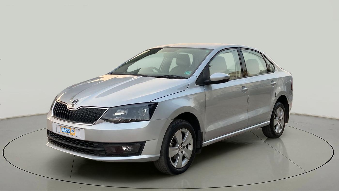 2019 Skoda Rapid AMBITION 1.6 MPI MT, Petrol, Manual, 22,633 km, Left Front Diagonal