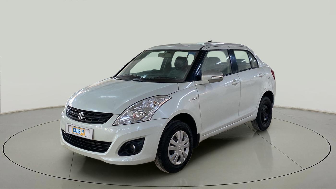 2012 Maruti Swift Dzire VXI, Petrol, Manual, 73,750 km, Left Front Diagonal