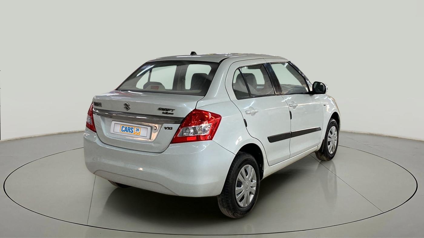 2012 Maruti Swift Dzire VXI, Petrol, Manual, 73,750 km, Right Back Diagonal