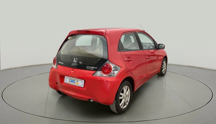 2012 Honda Brio V MT, Petrol, Manual, 56,896 km, Right Back Diagonal