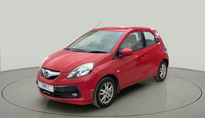 2012 Honda Brio V MT, Petrol, Manual, 56,896 km, Left Front Diagonal