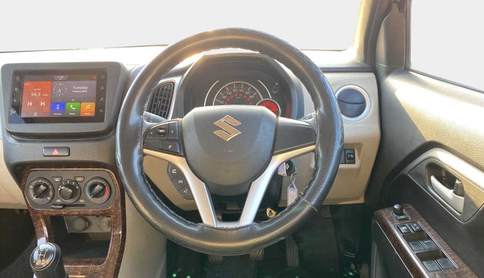 2020 Maruti New Wagon-R ZXI 1.2, Petrol, Manual, 28,261 km, Steering Wheel Close Up
