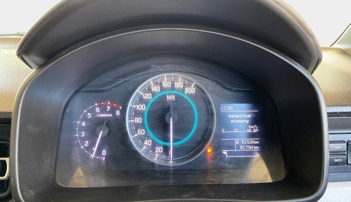 2018 Maruti IGNIS ZETA 1.2, Petrol, Manual, 82,099 km, Odometer Image