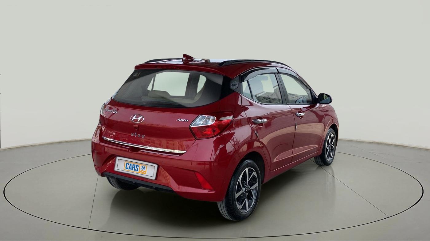 2019 Hyundai GRAND I10 NIOS ASTA 1.2 KAPPA VTVT, Petrol, Manual, 15,752 km, Right Back Diagonal
