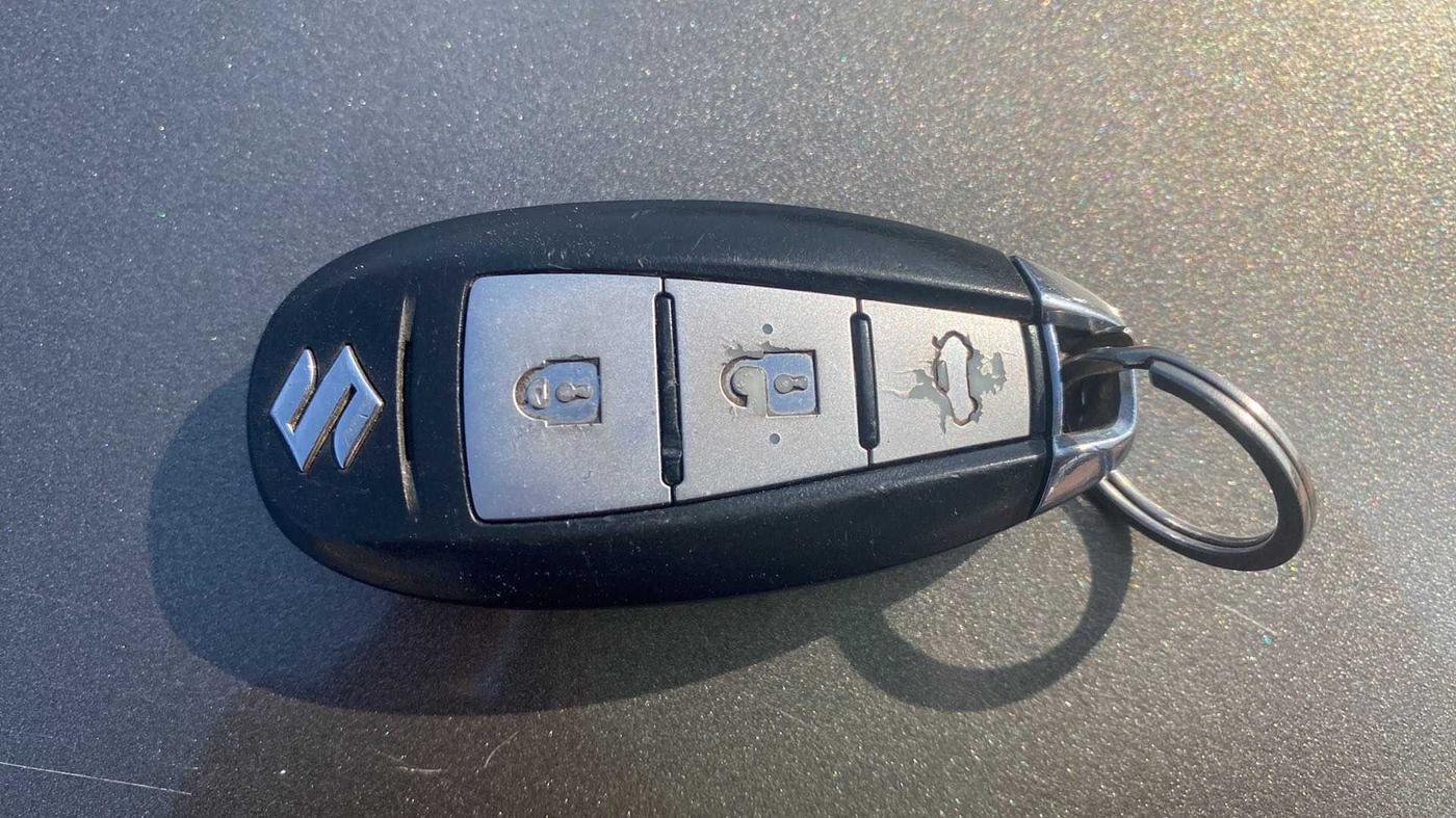 2020 Maruti Ciaz ALPHA 1.5 SHVS PETROL, Petrol, Manual, 43,648 km, Key Close Up