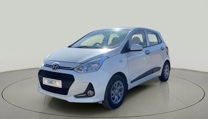 2017 Hyundai Grand i10 SPORTZ 1.2 KAPPA VTVT, CNG, Manual, 74,897 km, Left Front Diagonal