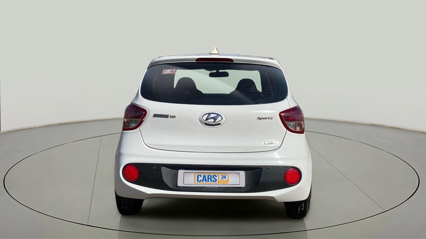2017 Hyundai Grand i10 SPORTZ 1.2 KAPPA VTVT, CNG, Manual, 74,897 km, Back/Rear