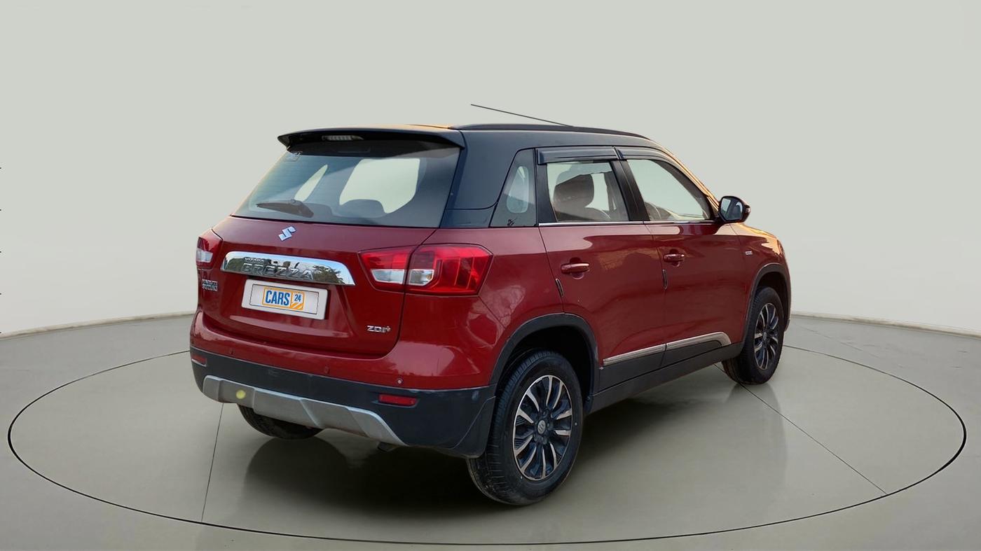 2018 Maruti Vitara Brezza ZDI PLUS DUAL TONE, Diesel, Manual, 52,722 km, Right Back Diagonal