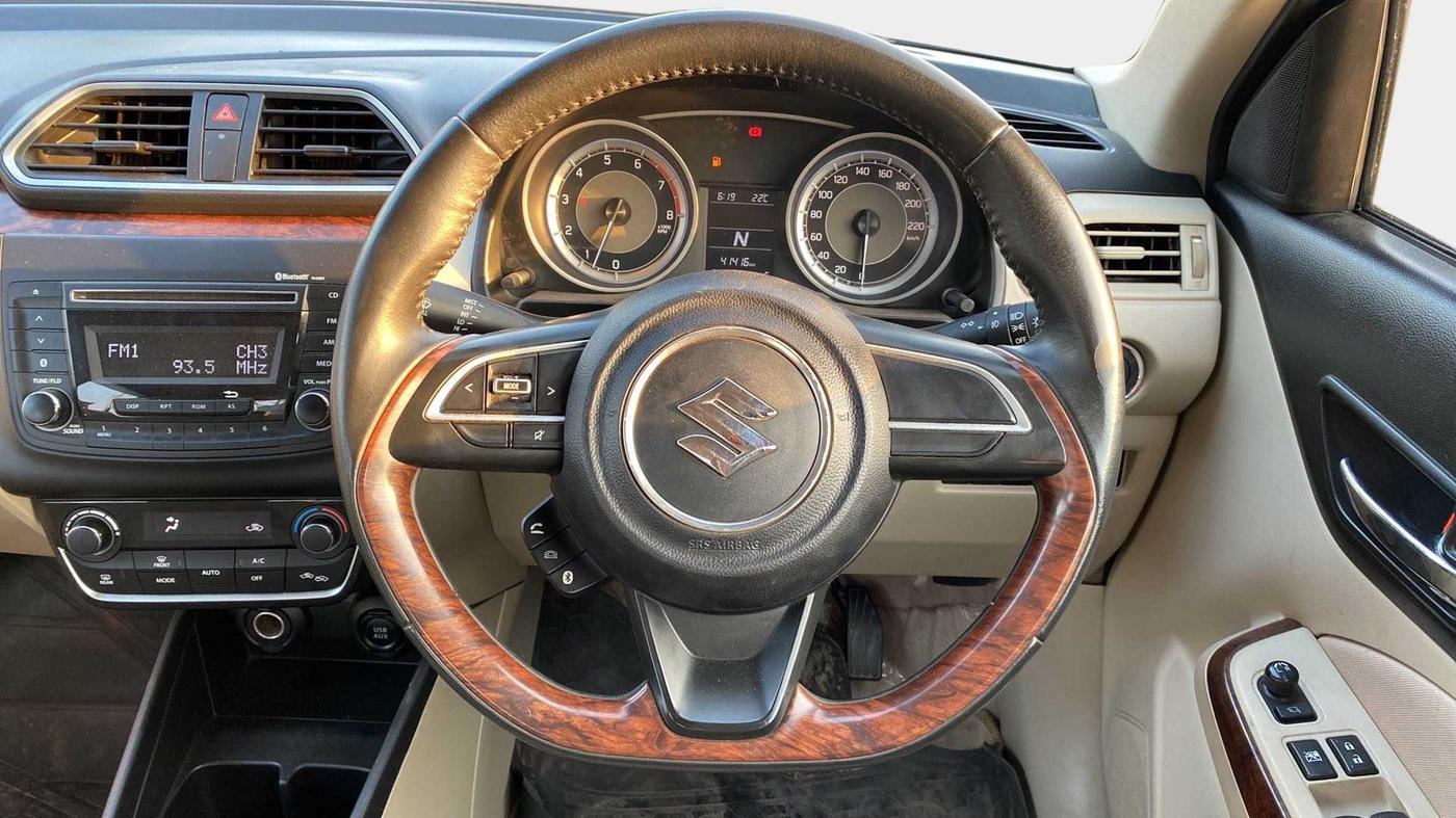 2018 Maruti Dzire ZXI AMT, Petrol, Automatic, 41,392 km, Steering Wheel Close Up