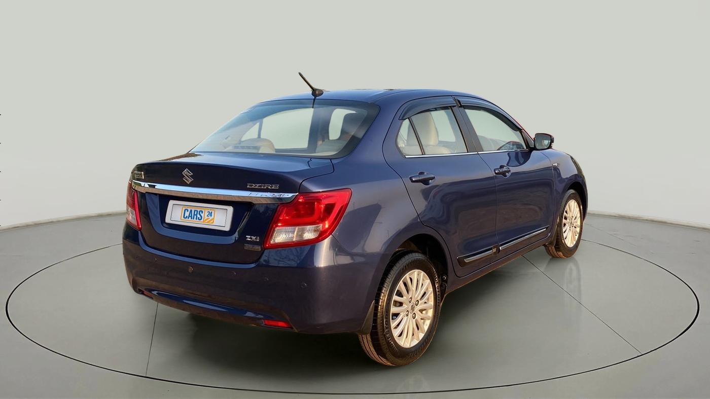 2018 Maruti Dzire ZXI AMT, Petrol, Automatic, 41,392 km, Right Back Diagonal
