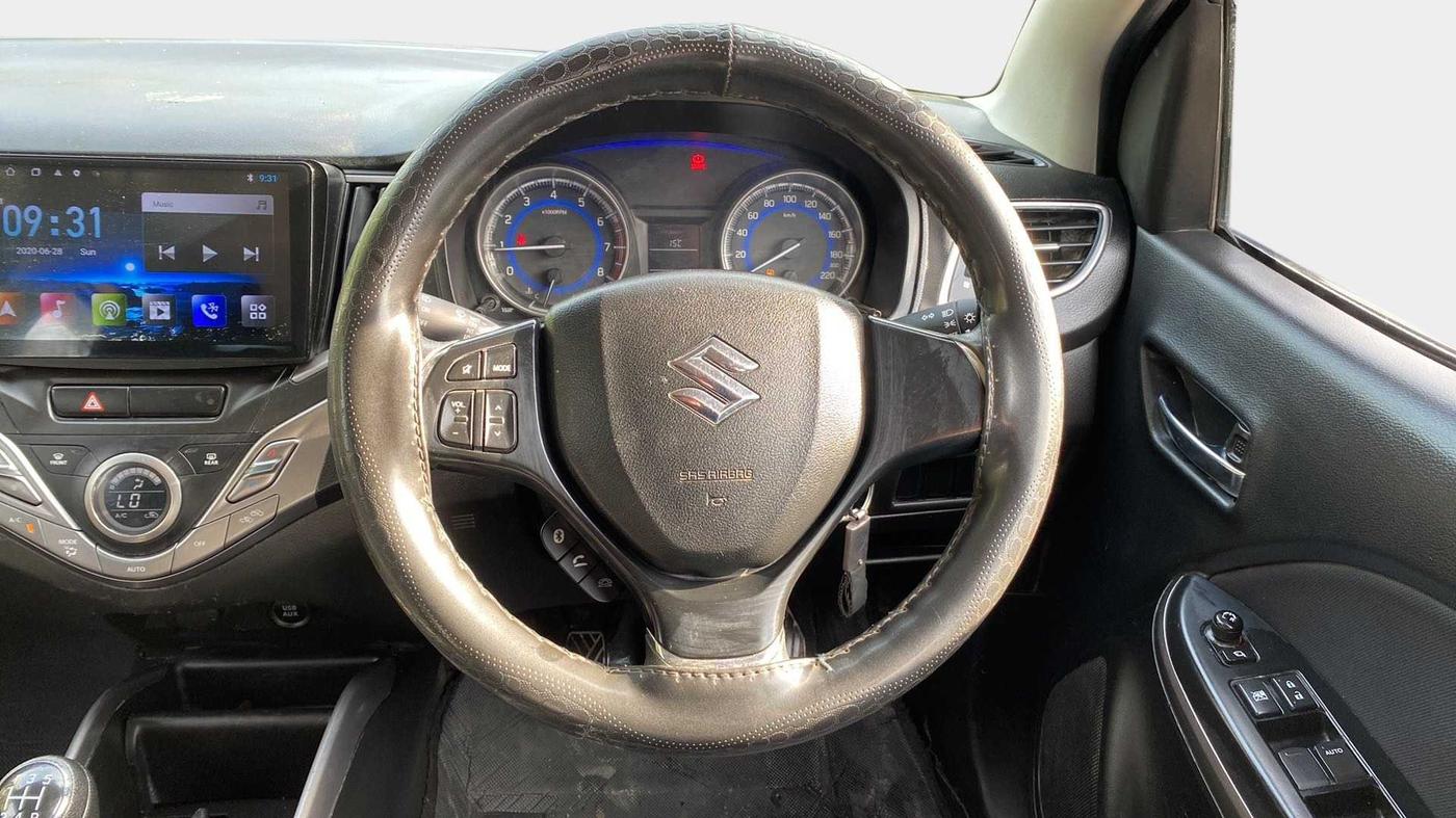 2021 Maruti Baleno DELTA PETROL 1.2, Petrol, Manual, 21,828 km, Steering Wheel Close Up
