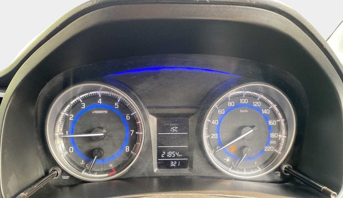 2021 Maruti Baleno DELTA PETROL 1.2, Petrol, Manual, 21,828 km, Odometer Image