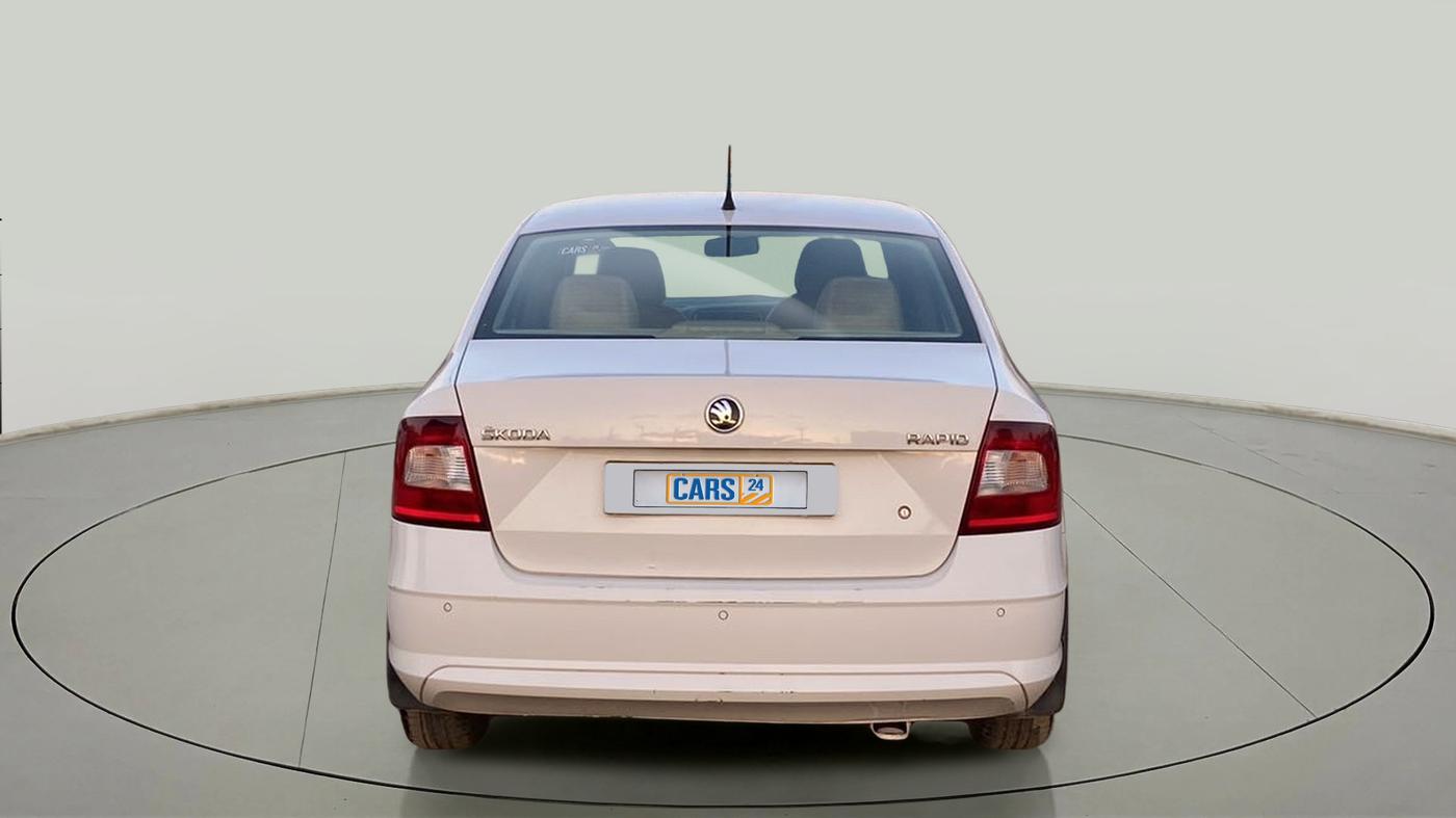 2017 Skoda Rapid AMBITION 1.5 TDI AT, Diesel, Automatic, 86,363 km, Back/Rear