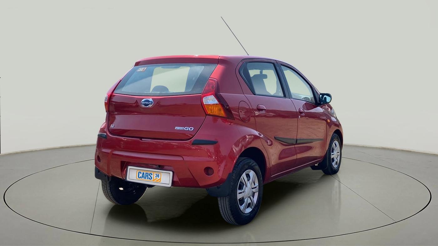 2018 Datsun Redi Go S 1.0 AMT, Petrol, Automatic, 66,082 km, Right Back Diagonal