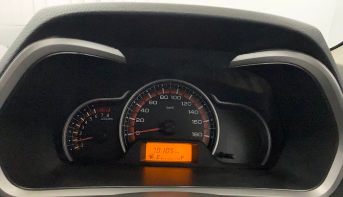 2017 Maruti Alto K10 VXI, Petrol, Manual, 78,089 km, Odometer Image