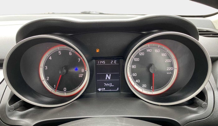 2022 Maruti Swift VXI AMT, Petrol, Automatic, 7,420 km, Odometer Image