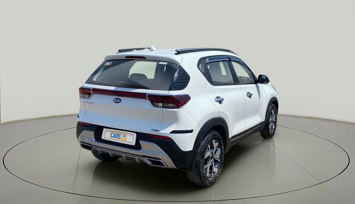 2021 KIA SONET HTX PLUS 1.0 IMT, Petrol, Manual, 37,604 km, Right Back Diagonal