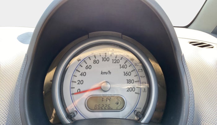 2014 Maruti Ritz VXI, Petrol, Manual, 86,219 km, Odometer Image