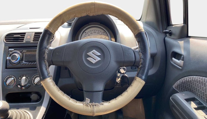 2014 Maruti Ritz VXI, Petrol, Manual, 86,219 km, Steering Wheel Close Up
