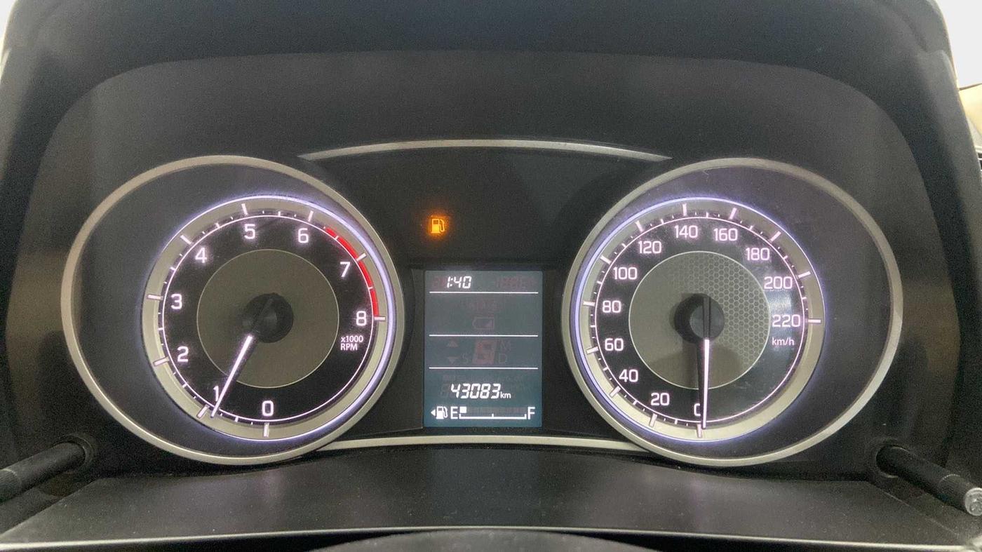 2018 Maruti Dzire VXI, Petrol, Manual, 43,102 km, Odometer Image