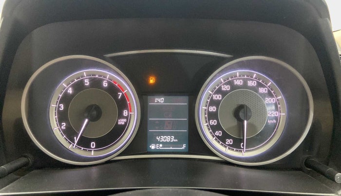 2018 Maruti Dzire VXI, Petrol, Manual, 43,102 km, Odometer Image