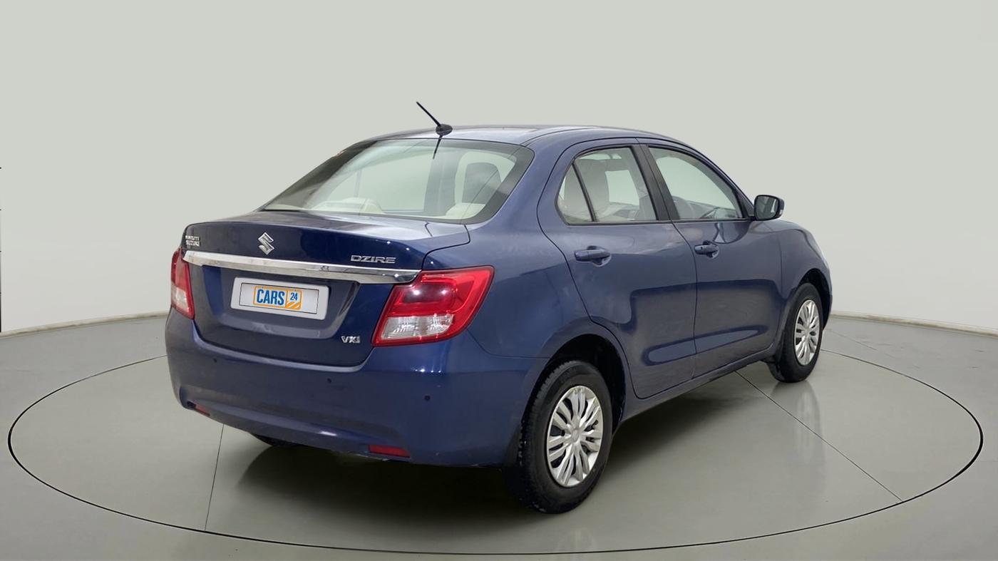 2018 Maruti Dzire VXI, Petrol, Manual, 43,102 km, Right Back Diagonal
