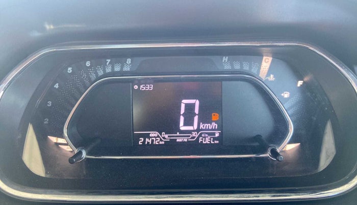 2021 Tata Tiago XZ PLUS PETROL, Petrol, Manual, 21,483 km, Odometer Image