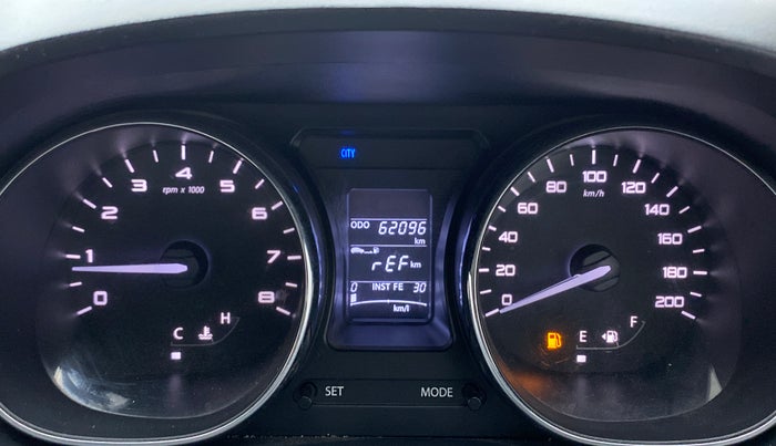 2017 Tata Tiago XZ 1.2 REVOTRON, Petrol, Manual, 62,161 km, Odometer Image