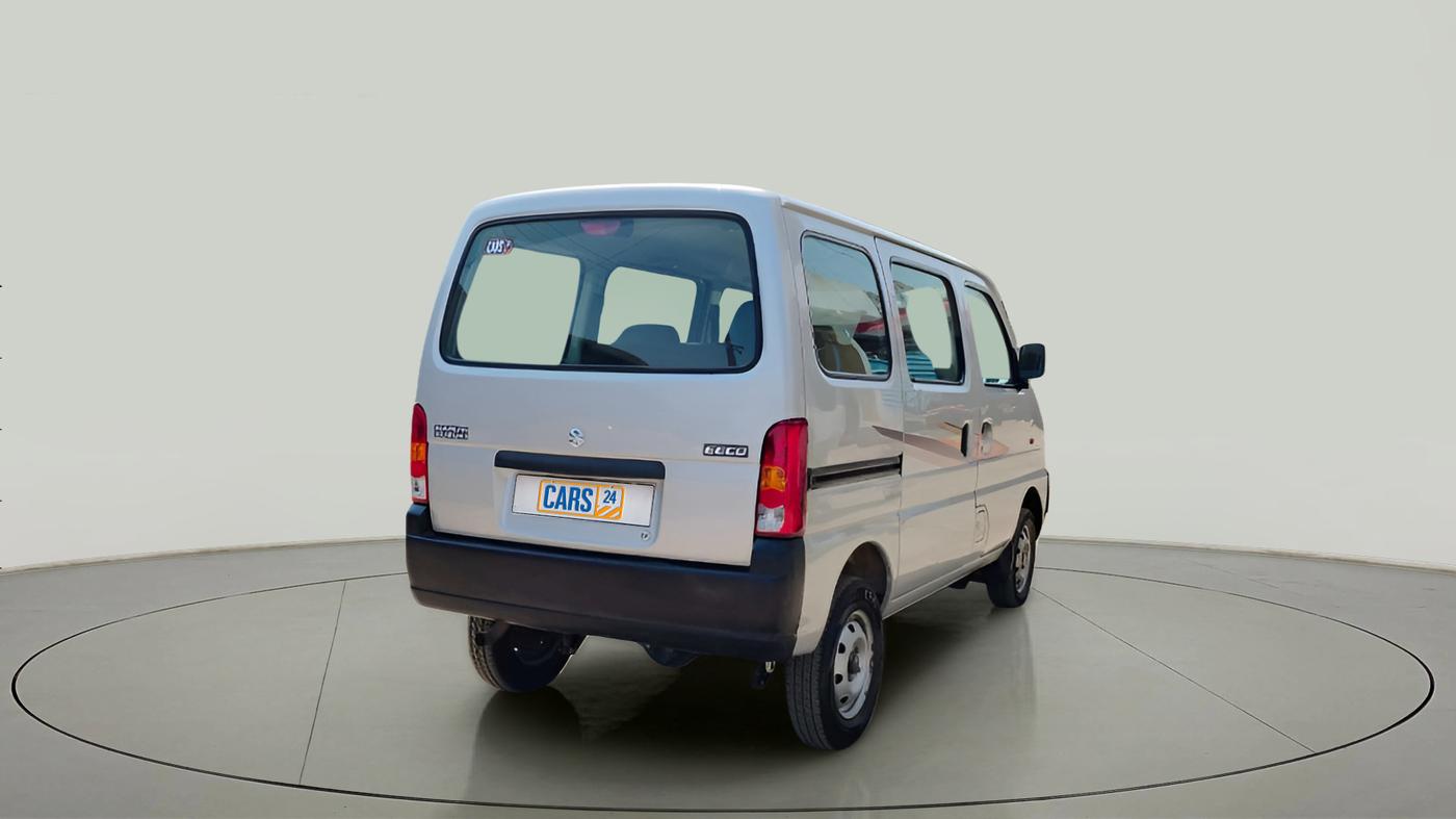 2018 Maruti Eeco 5 STR WITH A/C+HTR, Petrol, Manual, 63,984 km, Right Back Diagonal