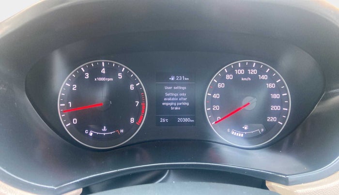 2018 Hyundai Elite i20 ASTA 1.2 (O), Petrol, Manual, 20,379 km, Odometer Image