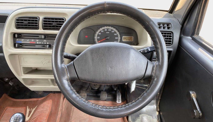 2018 Maruti Eeco 5 STR WITH A/C+HTR, Petrol, Manual, 61,439 km, Steering Wheel Close Up