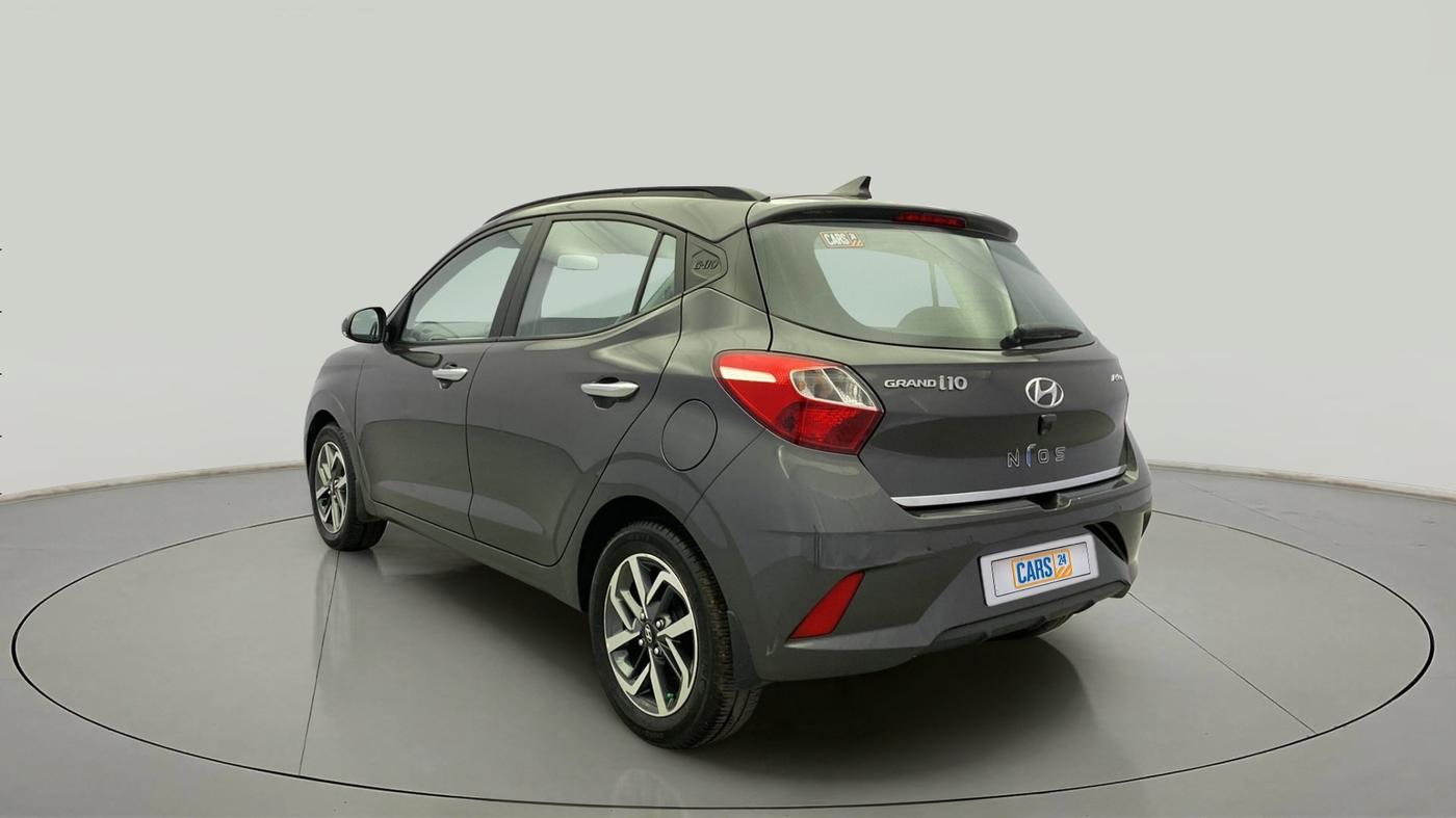 2020 Hyundai GRAND I10 NIOS ASTA AMT 1.2 KAPPA VTVT, Petrol, Automatic, 20,523 km, Left Back Diagonal